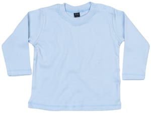 Babybugz BZ011 - Baby long sleeve T Dusty Blue